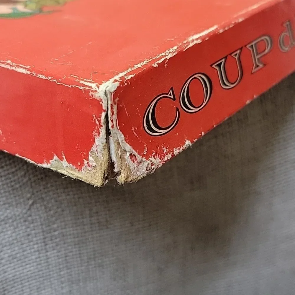 Vintage 1966 COUP D’ ETAT Game‎ Of Cards Parker Brothers Nice Condition